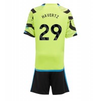 Fotbalové Dres Arsenal Kai Havertz #29 Dětské Venkovní 2023-24 Krátký Rukáv (+ trenýrky)
